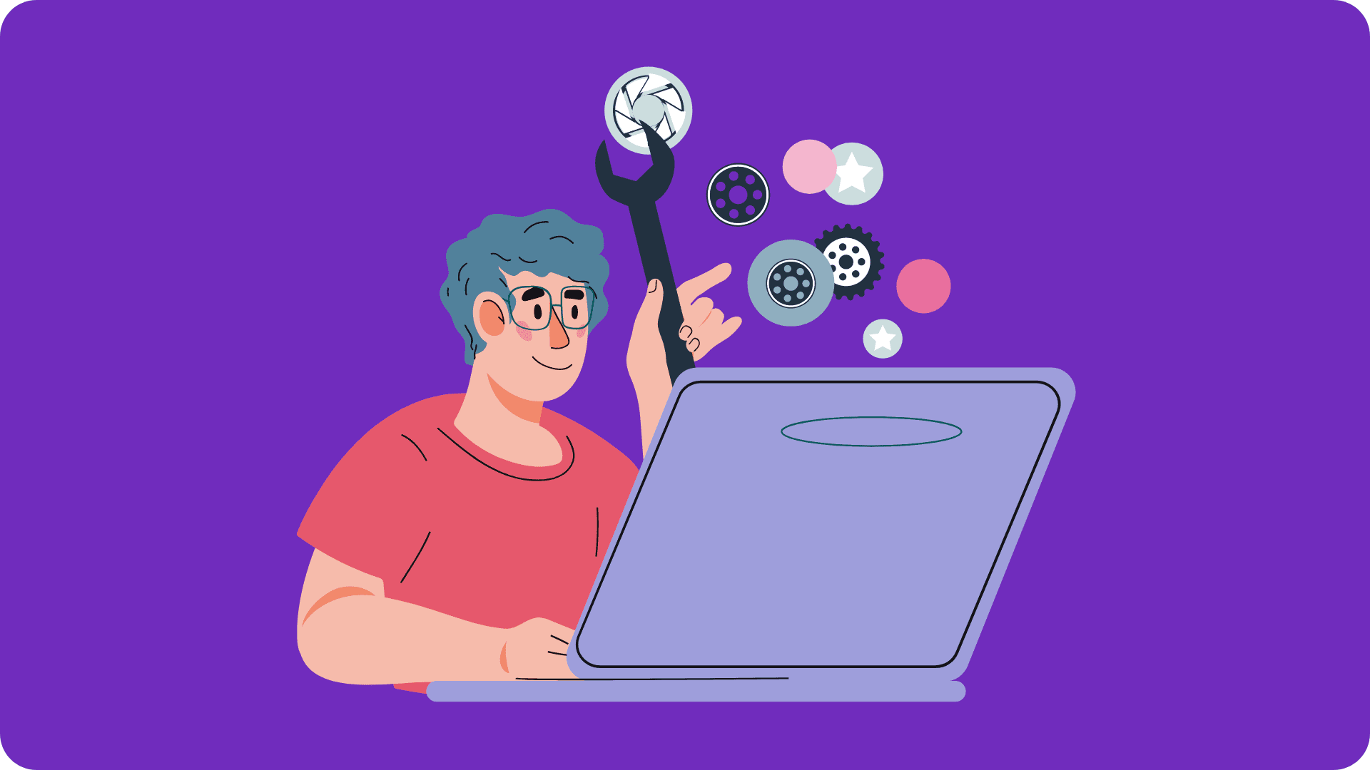 person-fixing-website-illustration