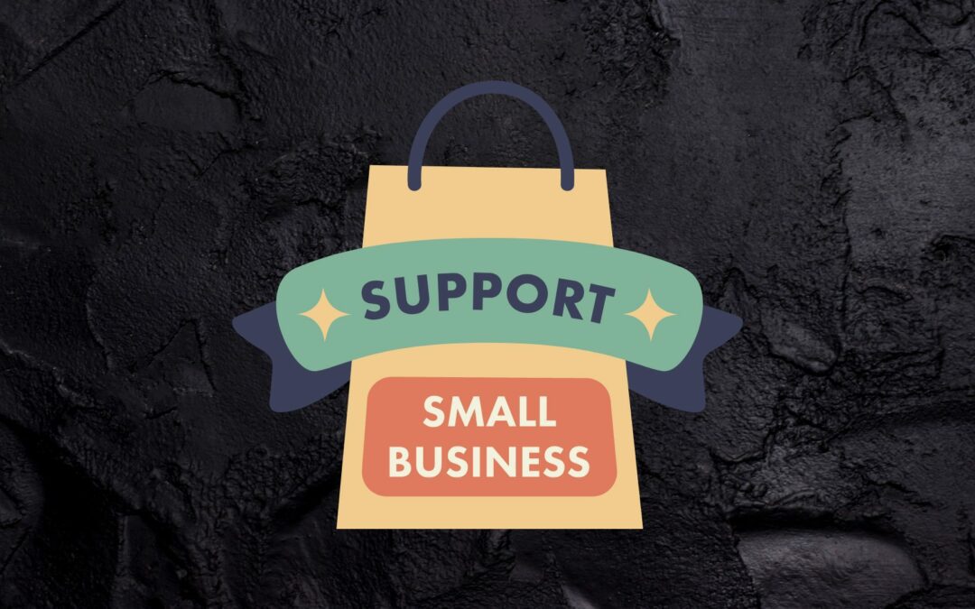 support small business graphic image