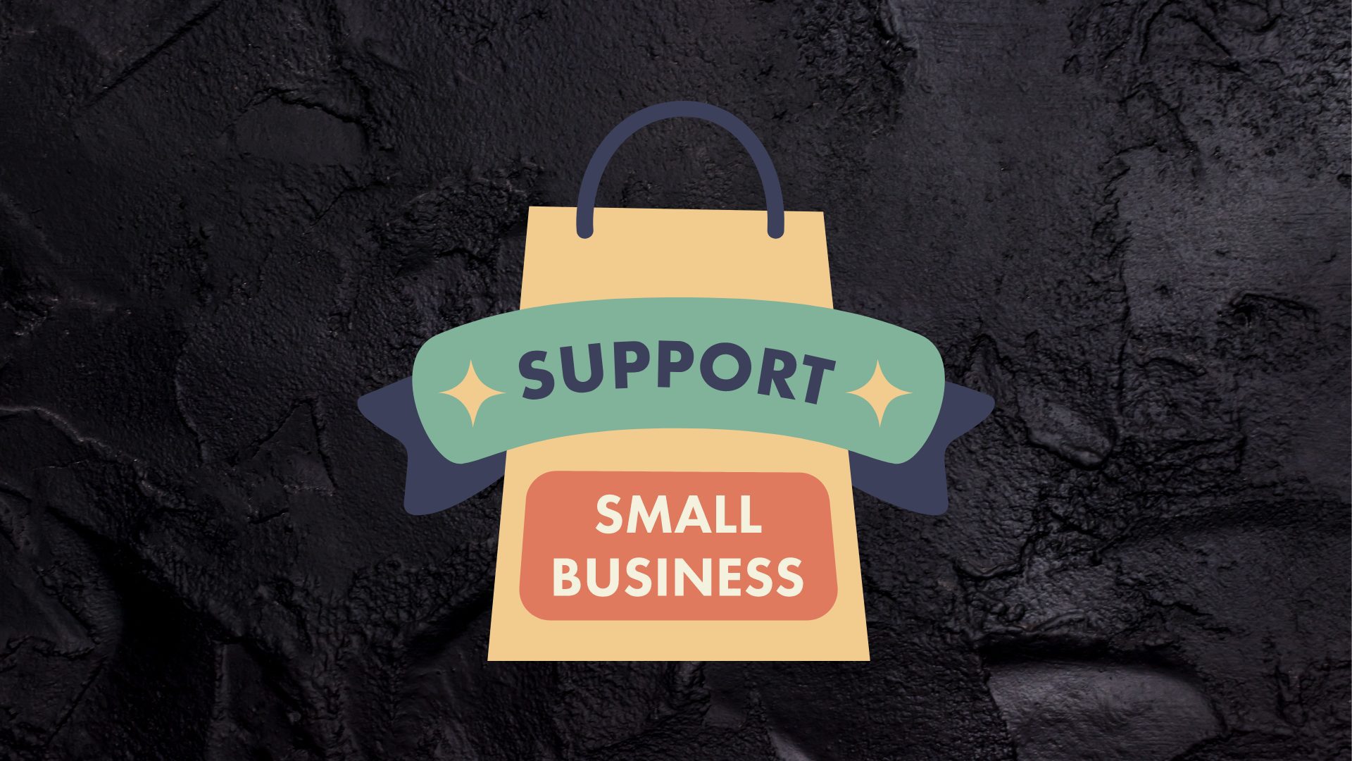 support small business graphic image