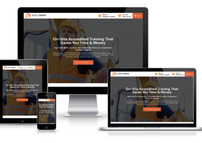 Elite Licensing Website Redesign