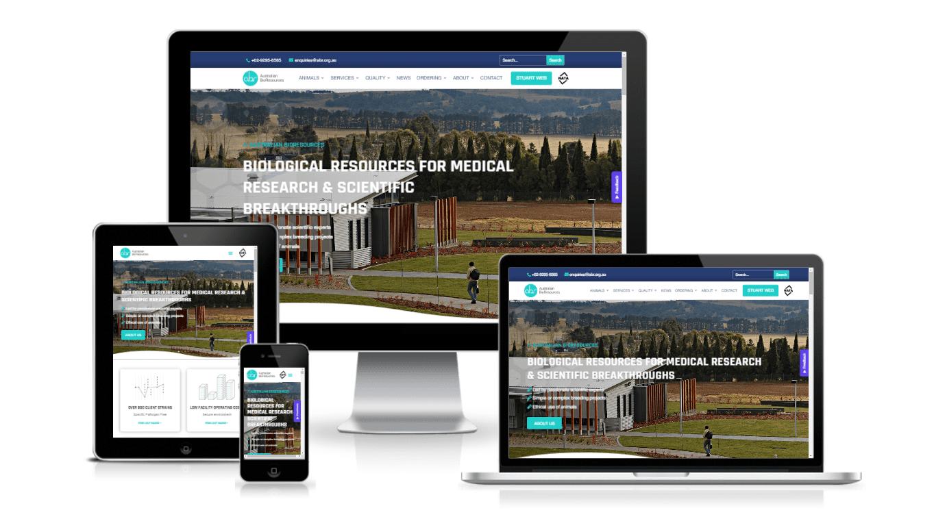 australian bioresources new website redesign